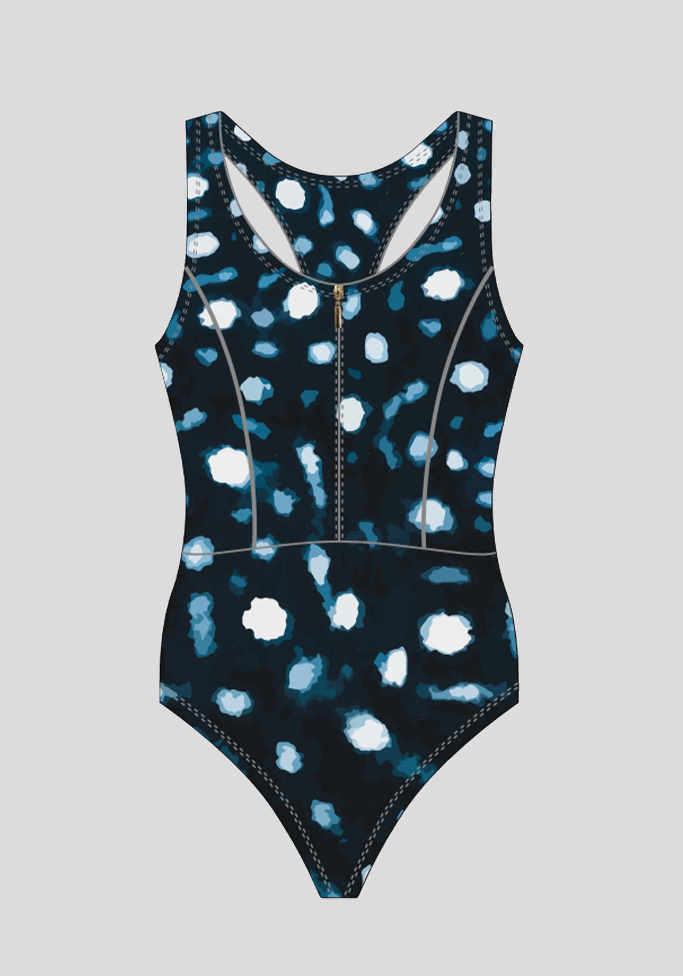 BLU WILD | Power Swimsuit