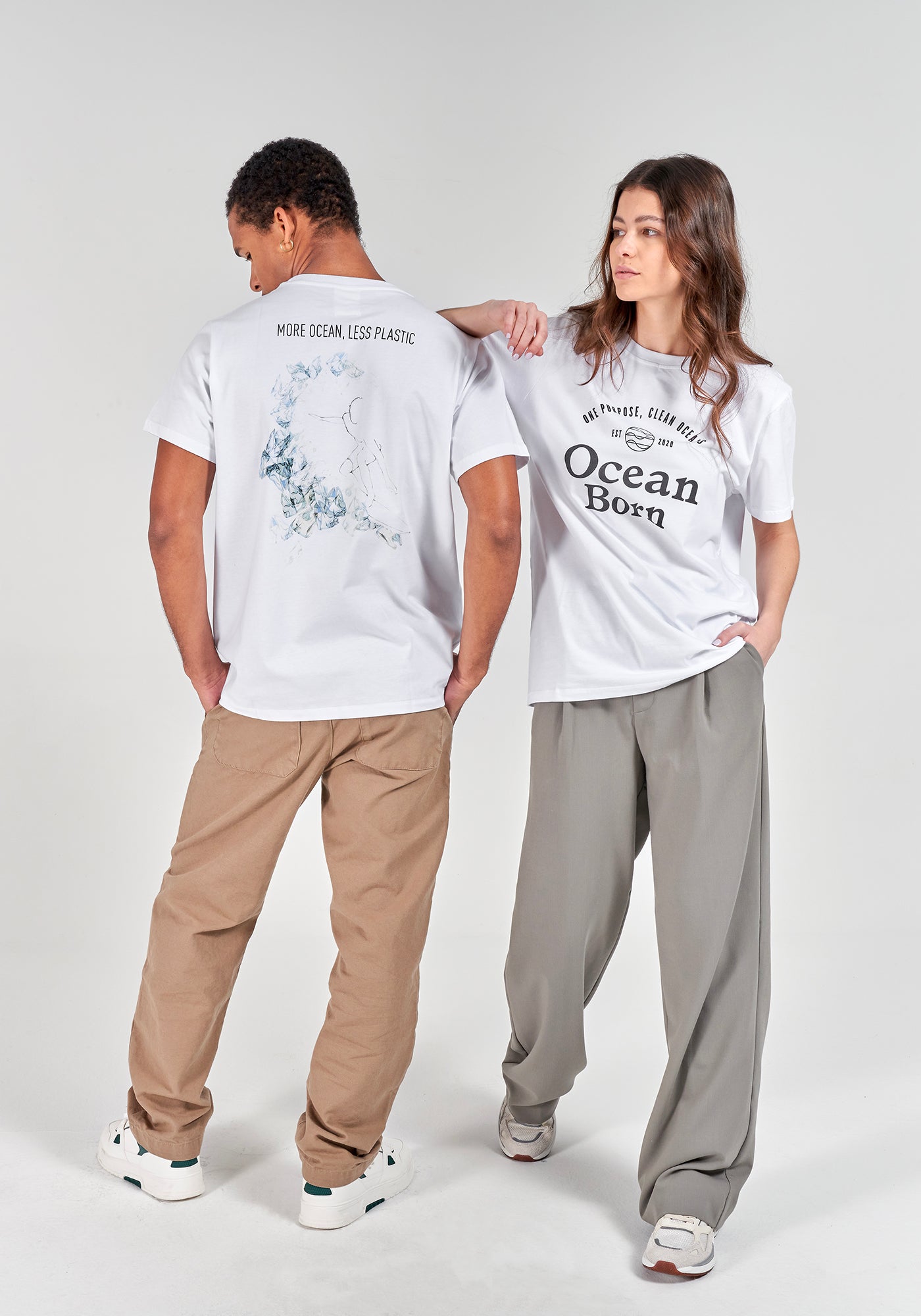 ORIGINS | Camiseta More Oceans, Less Plastic