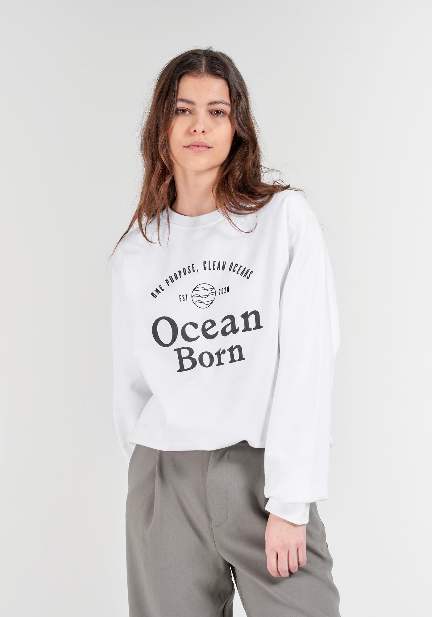 ORIGINS | Sudadera More Ocean, Less Plastic